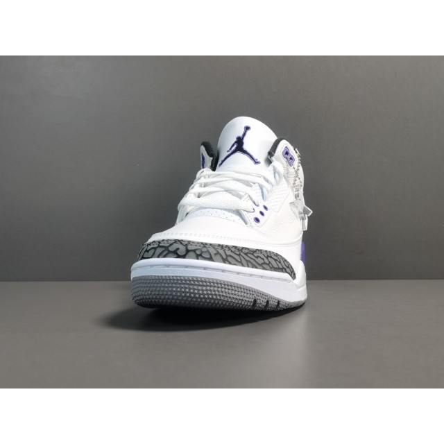 X BATCH Air Jordan 3 Retro "Dark lris" CT8532 401