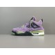 X BATCH Air Jordan 4 Retro "Cany Purple" AQ9129 500 