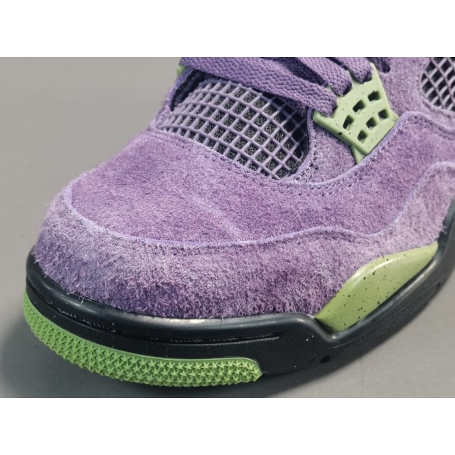 X BATCH Air Jordan 4 Retro "Cany Purple" AQ9129 500 