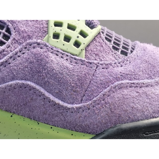 X BATCH Air Jordan 4 Retro "Cany Purple" AQ9129 500 