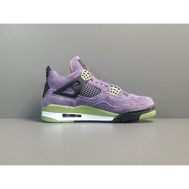 X BATCH Air Jordan 4 Retro "Cany Purple" AQ9129 500 