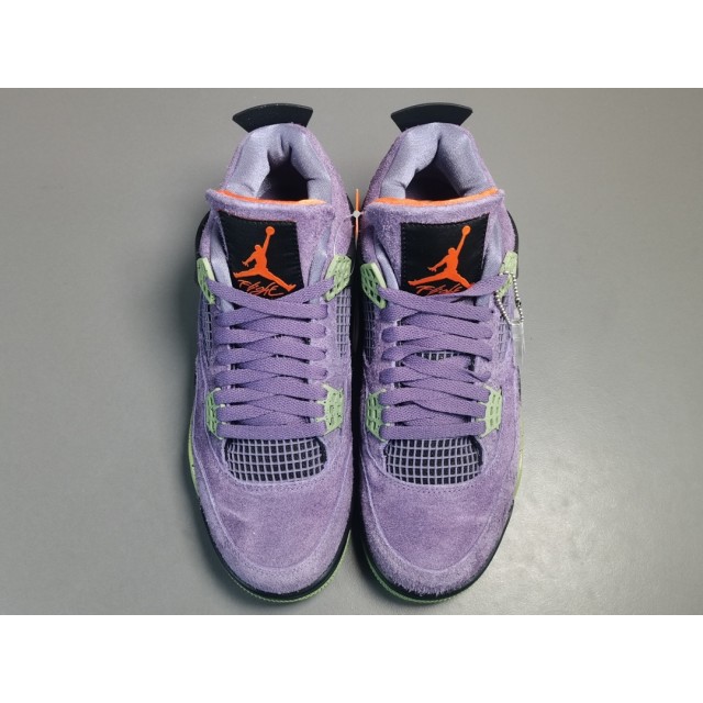 X BATCH Air Jordan 4 Retro "Cany Purple" AQ9129 500 