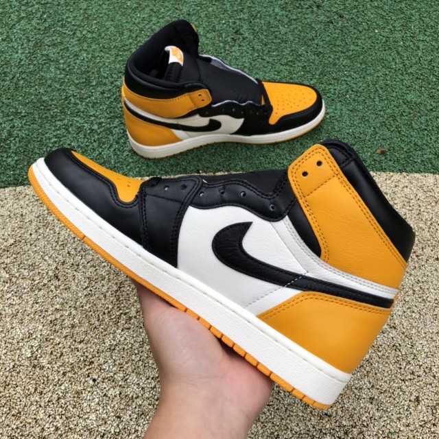 LJR BATCH Air Jordan 1 High OG "Yellow Toe" 555088 711