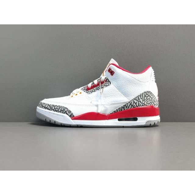 X BATCH Air Jordan 3 Retro Cardinal Red 398614 126