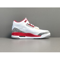 X BATCH Air Jordan 3 Retro Cardinal Red 398614 126