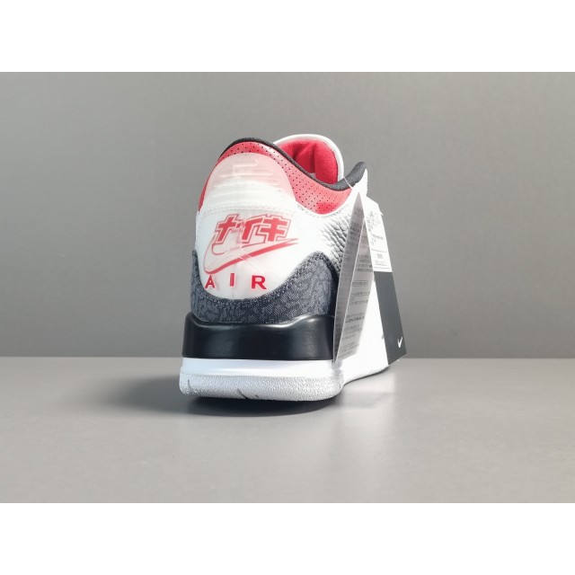 X BATCH Air Jordan 3 SE-T JP  Denim "Fire Red" CZ6433 100