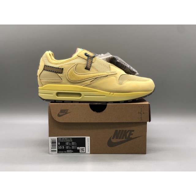 H12 Batch Travis Scott x Nike Air Max 1 Saturn Gold D09392 700