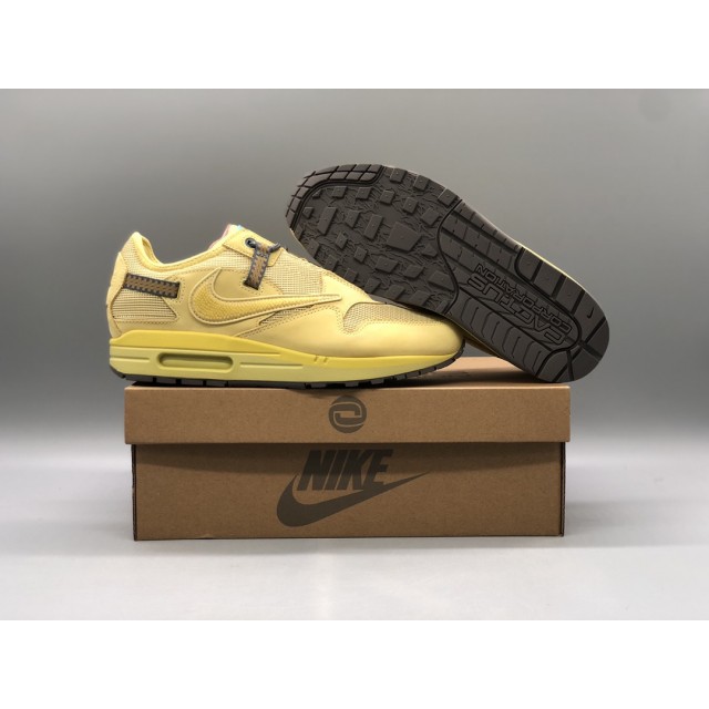 H12 Batch Travis Scott x Nike Air Max 1 Saturn Gold D09392 700