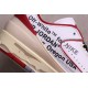 GET BATCH Off White x Air Jordan 2 Low SP "White and Varsity Red" DJ4375 106 