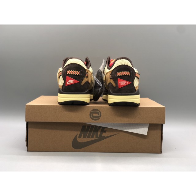 H12 Batch Travis Scott x Nike Air Max 1 "Baroque Brown" D09392 200