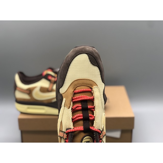 H12 Batch Travis Scott x Nike Air Max 1 "Baroque Brown" D09392 200