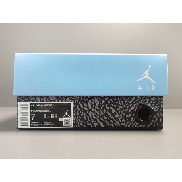 X BATCH Air Jordan 3 Retro UNC CT8532 104 