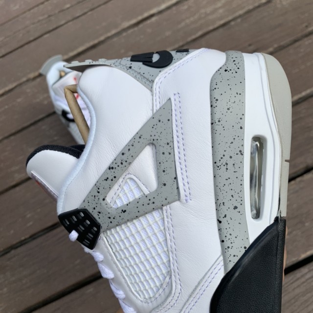 LJR BATCH Air Jordan 4 "White Cement"  840606 192 