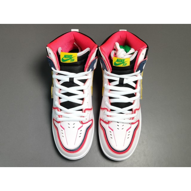 GOD BATCH Nike SB Dunk High Pro QS "Gundam" DH7717 100