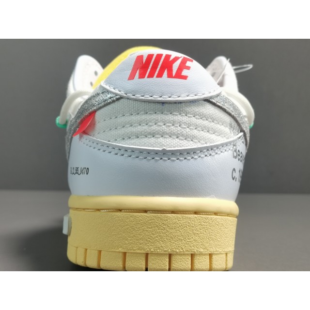 GOD BATCH Off White x Nike Dunk Low "The 50" DM1602 127