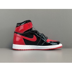 X BATCH Air Jordan 1 High OG "Bred Patent" 555088 063