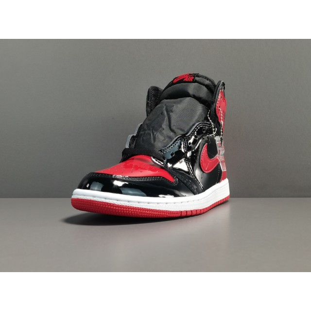 X BATCH Air Jordan 1 High OG "Bred Patent" 555088 063