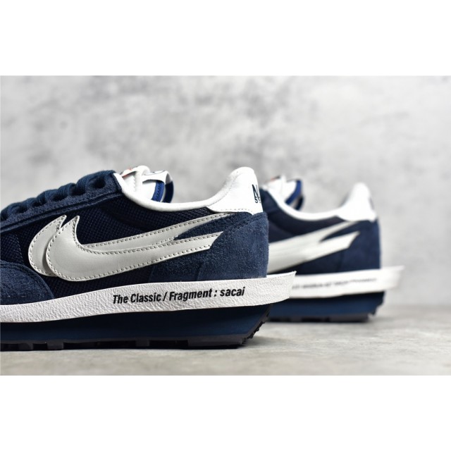 PK BATCH Fragment Design x Sacai x Nike LDWaffle "Blackened Blue" DH2684 400