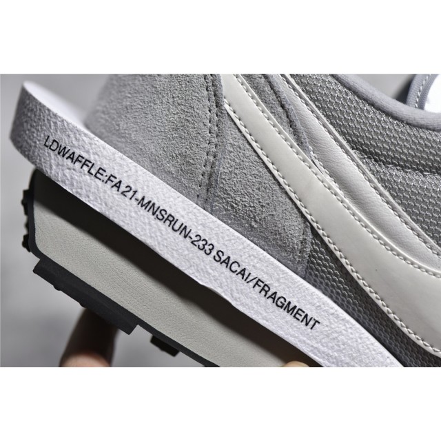 PK BATCH Fragment Design x Sacai x Nike LDWaffle "Light Smoke Grey" DH2684 001