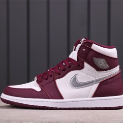 GET BATCH Air Jordan 1 High OG "Bordeaux" 555088 611