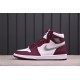 GET BATCH Air Jordan 1 High OG "Bordeaux" 555088 611