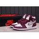 GET BATCH Air Jordan 1 High OG "Bordeaux" 555088 611