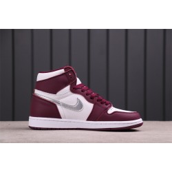 GET BATCH Air Jordan 1 High OG "Bordeaux" 555088 611