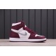 GET BATCH Air Jordan 1 High OG "Bordeaux" 555088 611