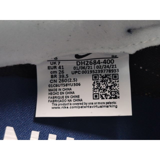 OG BATCH Fragment Design x Sacai x Nike LDWaffle "Blackened Blue" DH2684 400