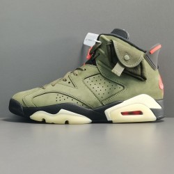 OG BATCH Travis Scott x Air Jordan 6 "Medium Olive" CN1084 200