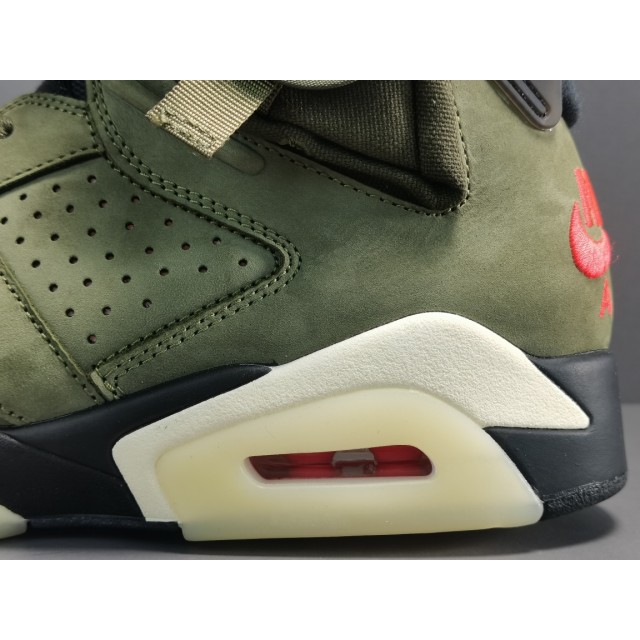 OG BATCH Travis Scott x Air Jordan 6 "Medium Olive" CN1084 200