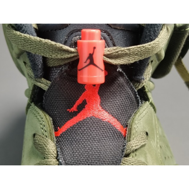 OG BATCH Travis Scott x Air Jordan 6 "Medium Olive" CN1084 200