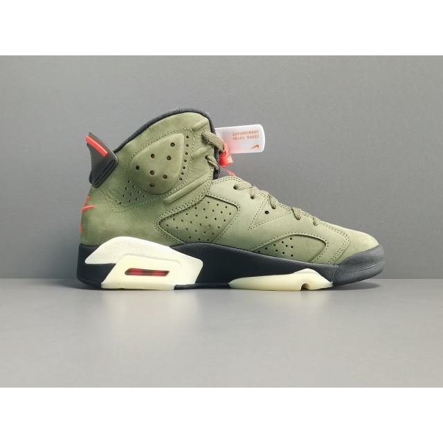 OG BATCH Travis Scott x Air Jordan 6 "Medium Olive" CN1084 200