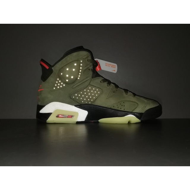 OG BATCH Travis Scott x Air Jordan 6 "Medium Olive" CN1084 200