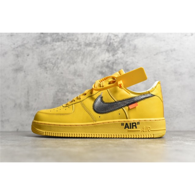 PK BATCH Off White x Nike Air Force 1 Low "University Gold" DD1876 700