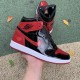 LJR BATCH Air Jordan 1 High OG "Bred Patent" 555088 063