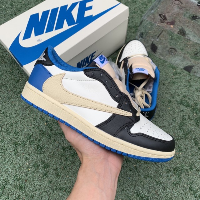 LJR BATCH Travis Scott x Fragment Design x Air Jordan 1 Low DM7866 140