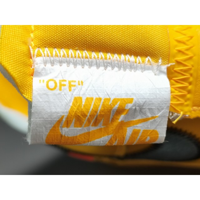 GOD BATCH Off White x Nike Air Force 1 Low "University Gold" DD1876 700