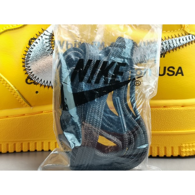 GOD BATCH Off White x Nike Air Force 1 Low "University Gold" DD1876 700