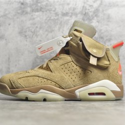 PK BATCH Travis Scott x Air Jordan 6 Retro SP British Khaki DH0690 200