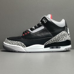 GOD BATCH Air jordan 3 "Black Cement" 854262 001