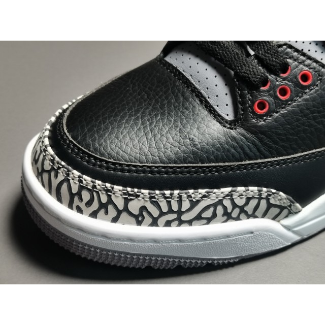 GOD BATCH Air jordan 3 "Black Cement" 854262 001