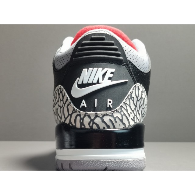 GOD BATCH Air jordan 3 "Black Cement" 854262 001