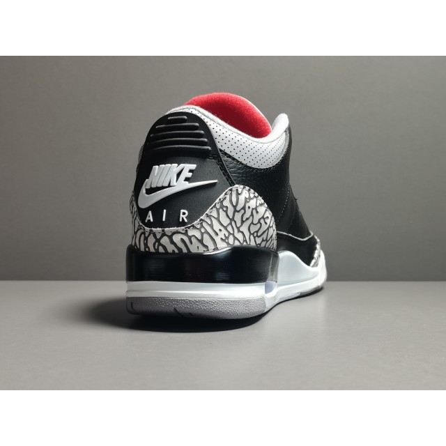 GOD BATCH Air jordan 3 "Black Cement" 854262 001