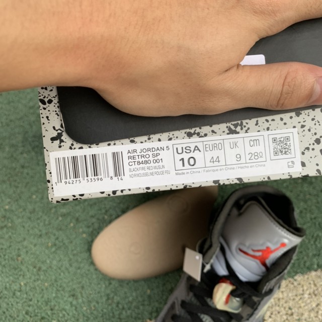 LJR BATCH Off White x Air Jordan 5 CT8480 001