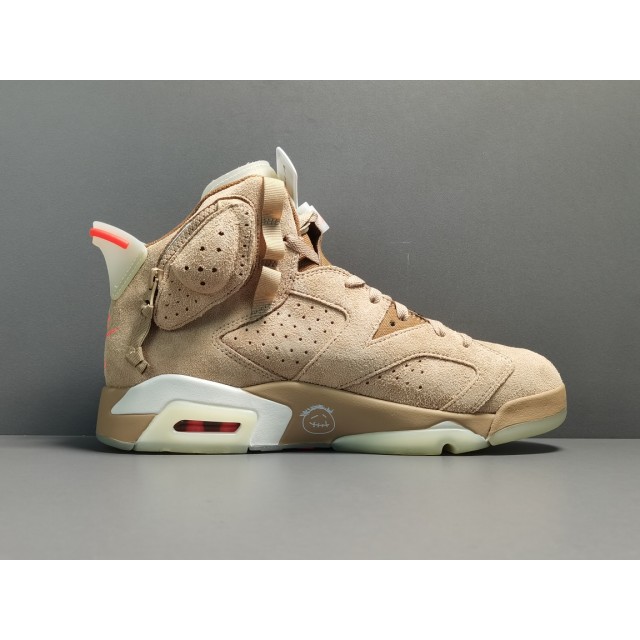 X BATCH Travis Scott x Air Jordan 6 Retro SP "British Khaki" DH0690 200