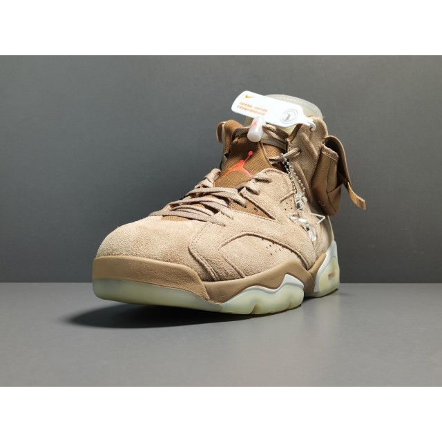 X BATCH Travis Scott x Air Jordan 6 Retro SP "British Khaki" DH0690 200