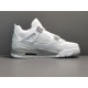 GOD BATCH Air Jordan 4  "White Oreo" CT8527 100 