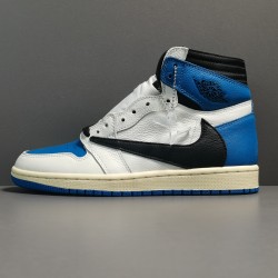 X BATCH Air Jordan 1 Military Blue x Fragment x Travis DH3227 105