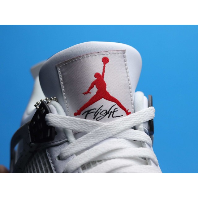 H12 BATCH Nike Air Jordan 4 Retro "White Cement" 840606 192